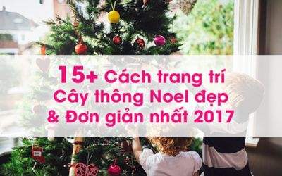 15 + the most beautiful Christmas tree decoration 2017